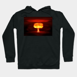 Atomic bomb realistic explosion Hoodie